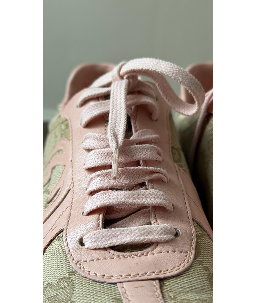 GUCCI Розовые кеды, фото 7