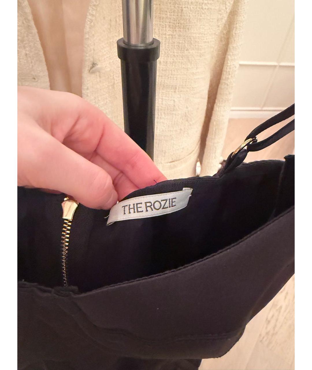 ROZIECORSETS Черный полиэстеровый корсет, фото 4