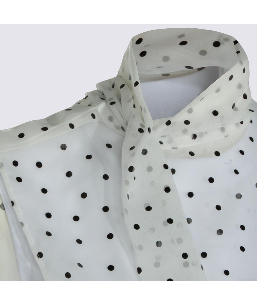 SACAI Белая хлопковая футболка, фото 5