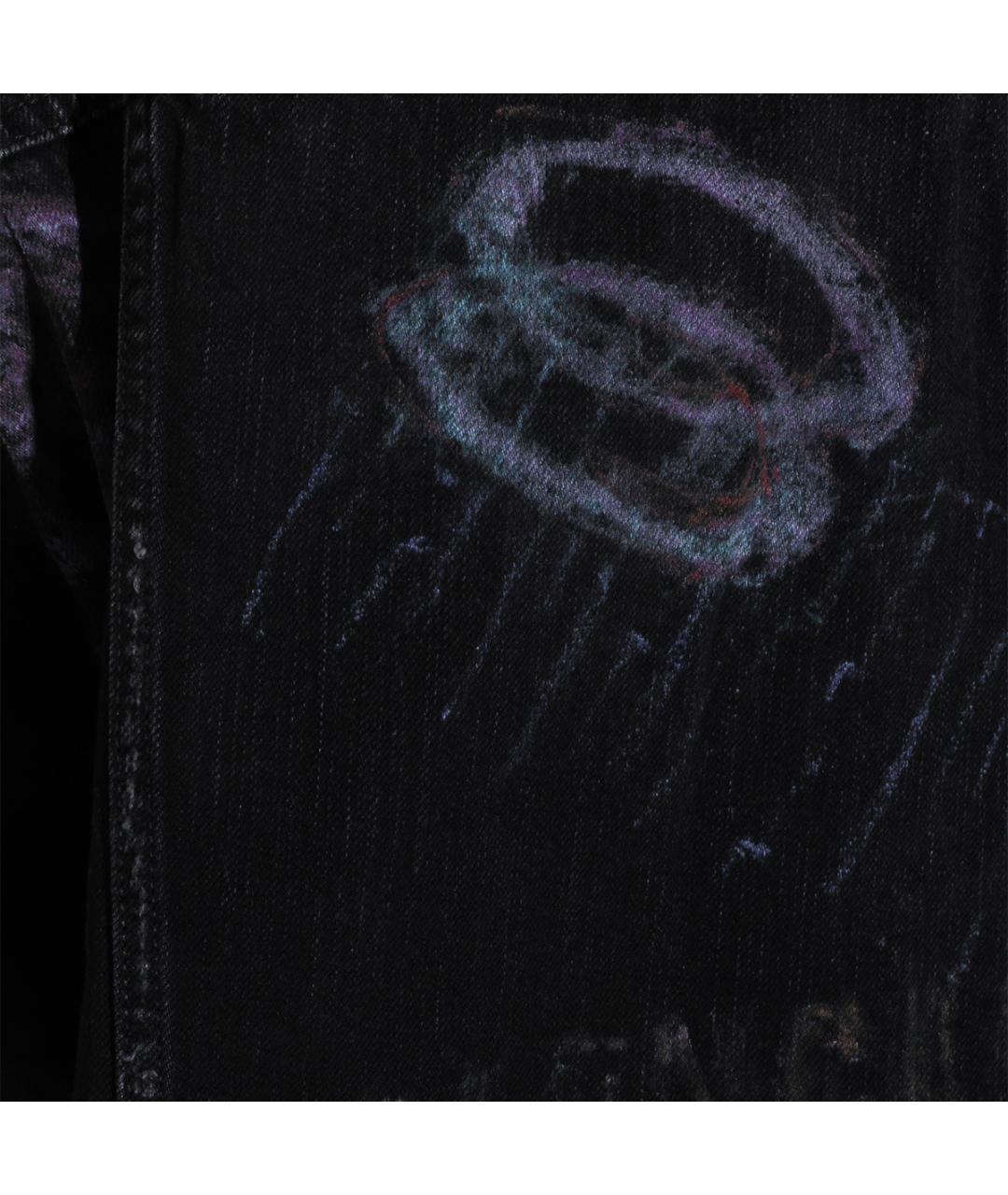 BALENCIAGA Черная хлопковая куртка, фото 5