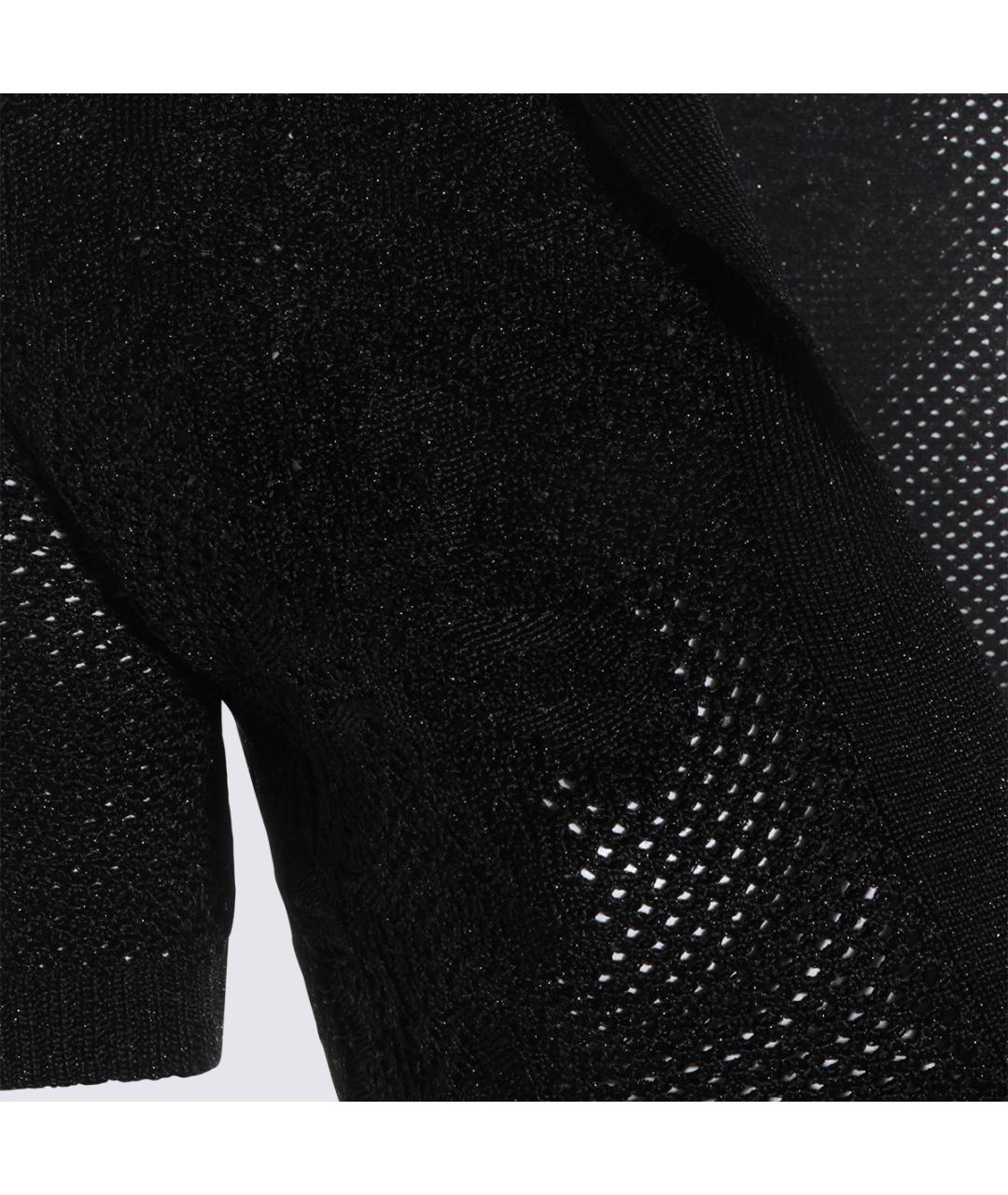 AMIRI Черное вискозное повседневное платье, фото 2