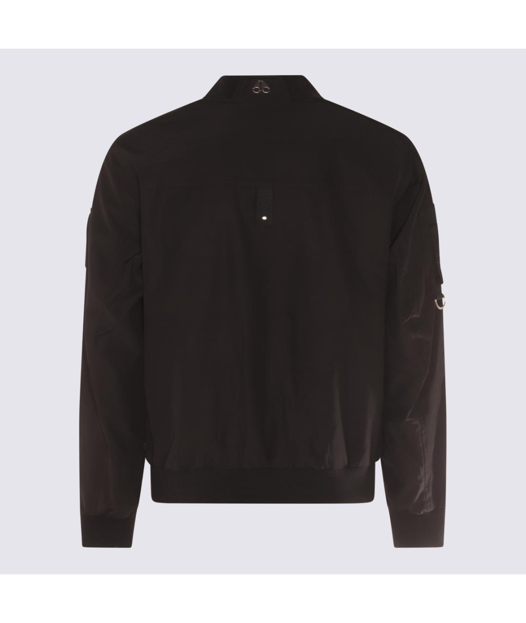 MOOSE KNUCKLES Черная полиэстеровая куртка, фото 2