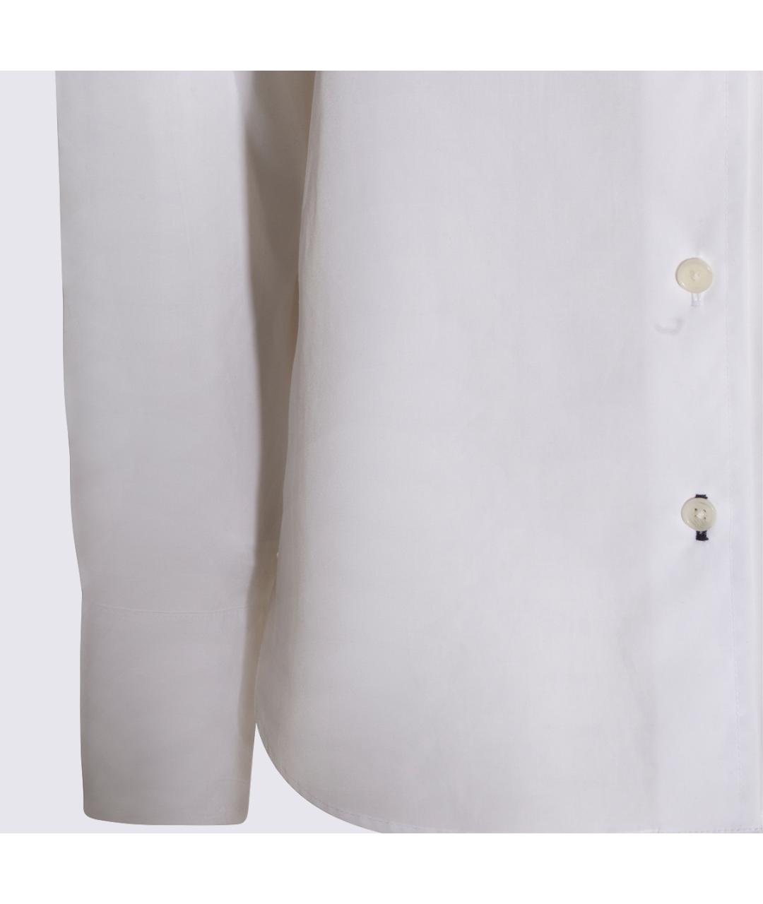 RAG & BONE Белая хлопковая рубашка, фото 4