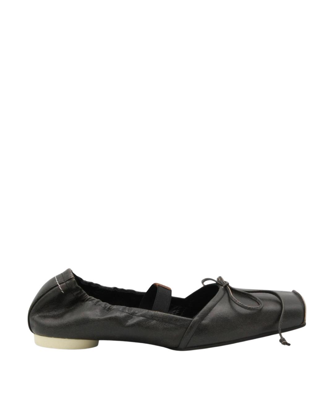 MM6 MAISON MARGIELA Мульти кожаные балетки, фото 1