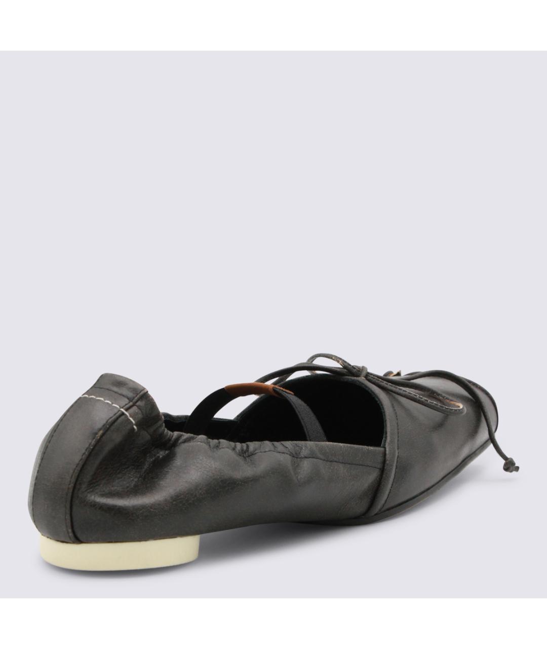 MM6 MAISON MARGIELA Мульти кожаные балетки, фото 3