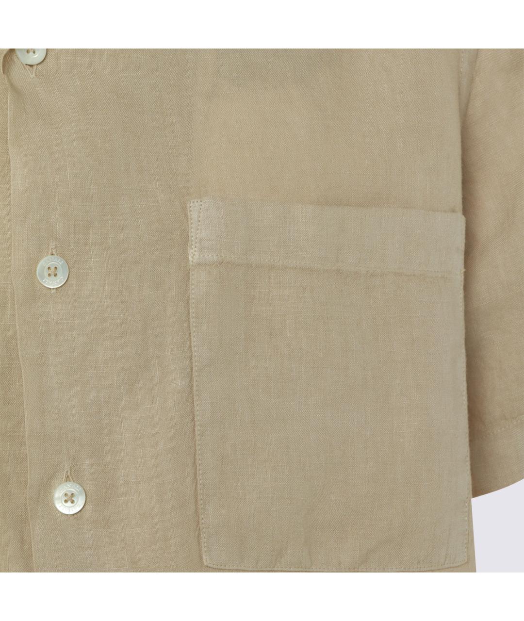 CANALI Бежевая кэжуал рубашка, фото 3