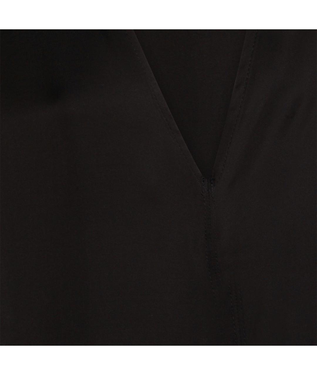 THOM KROM Черное вискозное повседневное платье, фото 3