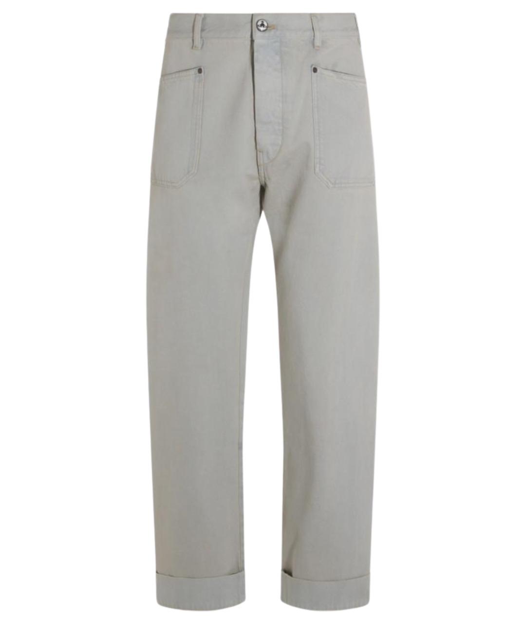 VIVIENNE WESTWOOD Голубые хлопковые прямые джинсы, фото 1