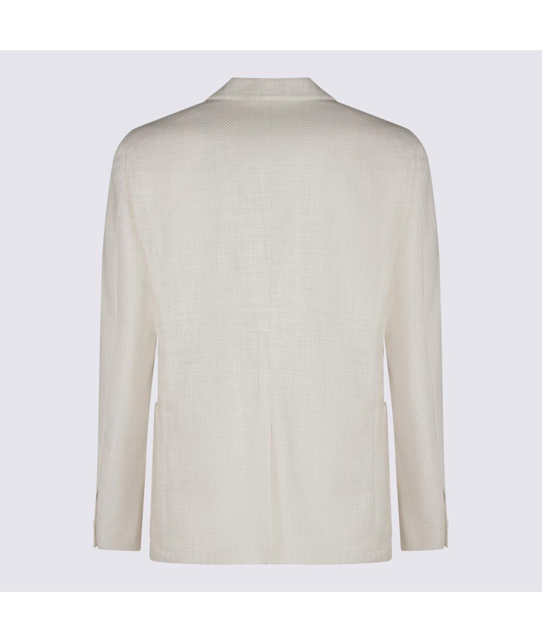 ETRO Бежевый хлопковый пиджак, фото 2