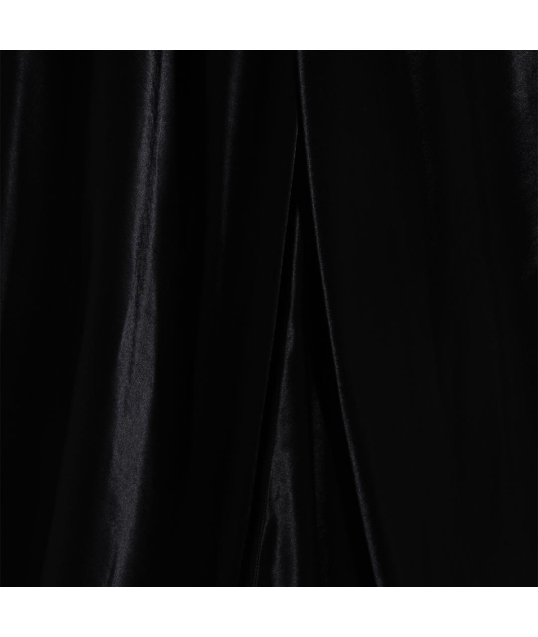 ALBERTA FERRETTI Черное вискозное вечернее платье, фото 3