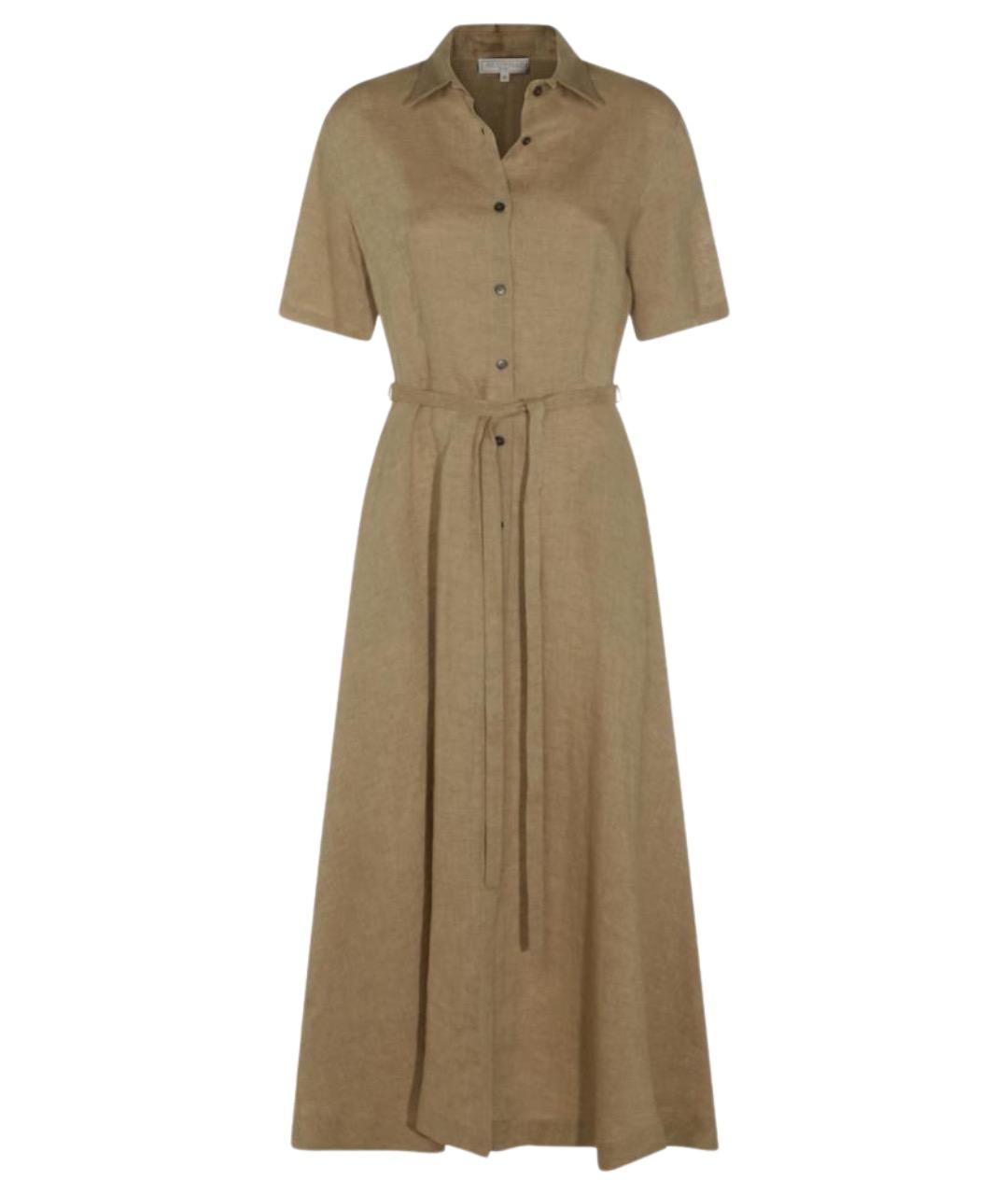 ANTONELLI FIRENZE Бежевое повседневное платье, фото 1