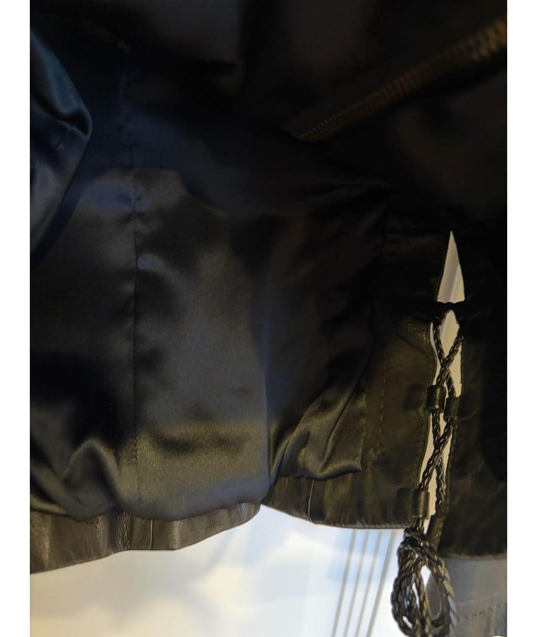 PREMIATA Черная кожаная куртка, фото 5