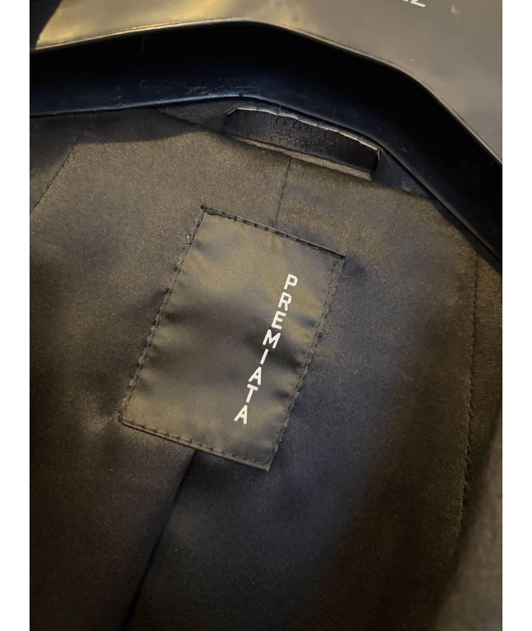 PREMIATA Черная кожаная куртка, фото 3