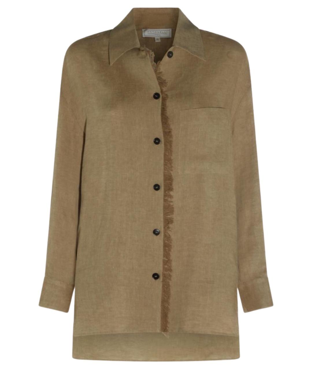 ANTONELLI FIRENZE Бежевая рубашка, фото 1