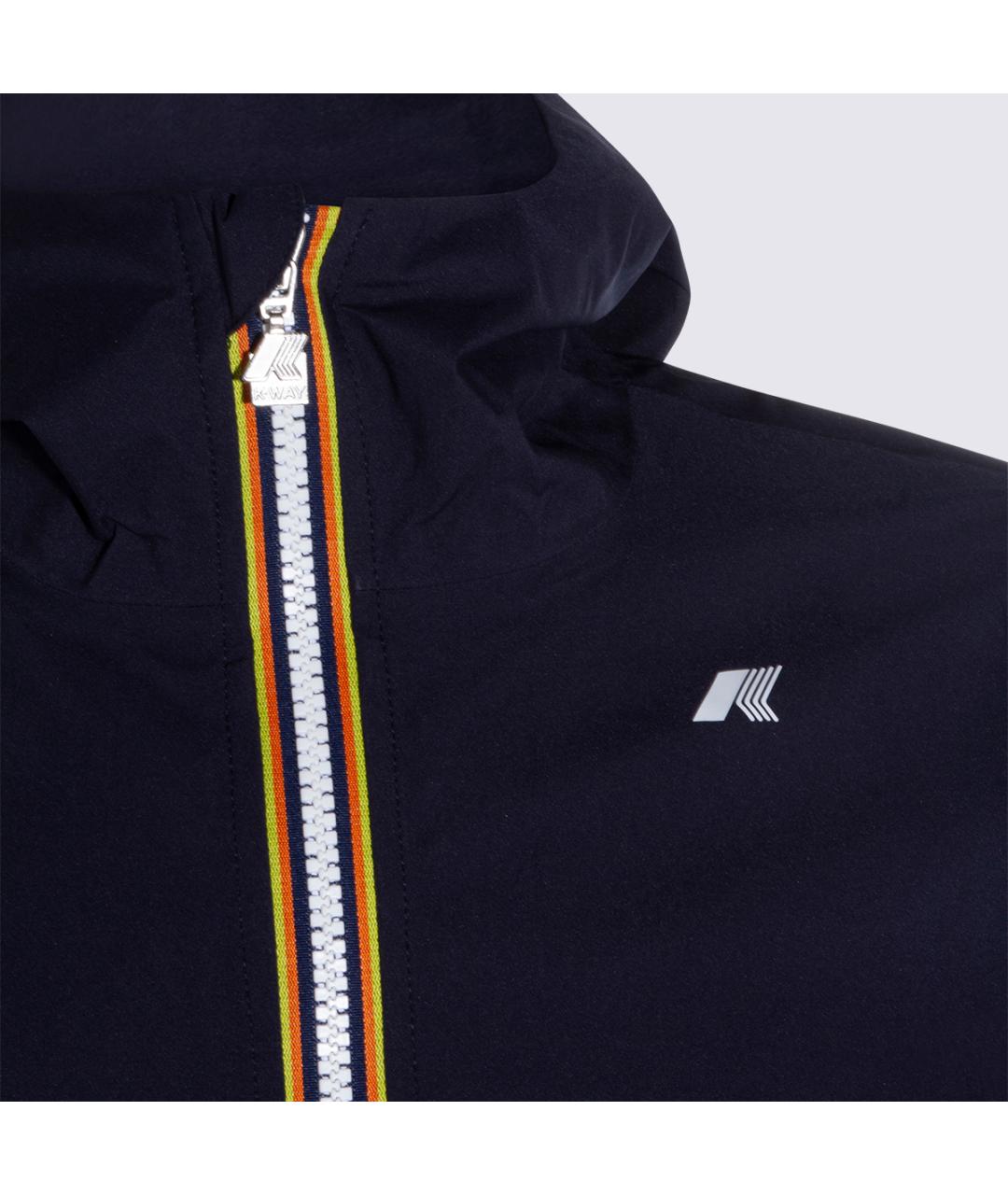 K-WAY Синяя полиэстеровая куртка, фото 3