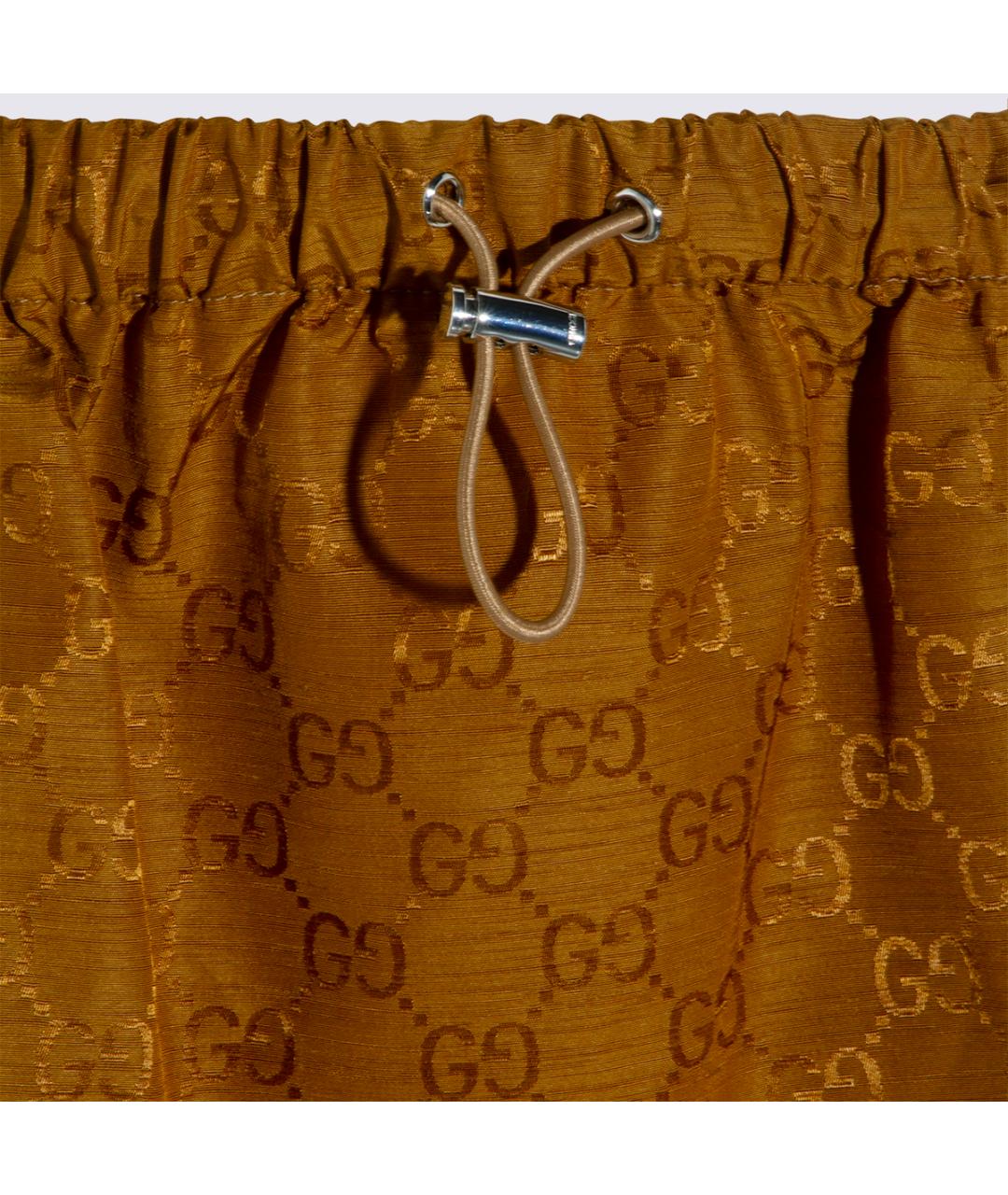 GUCCI Бежевая юбка мини, фото 3