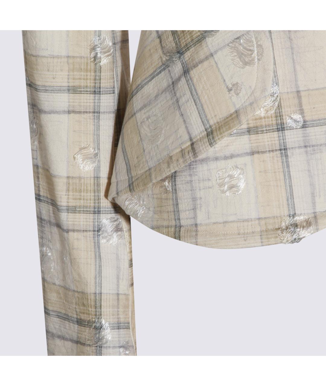 VIVIENNE WESTWOOD Бежевый хлопковый жакет/пиджак, фото 4