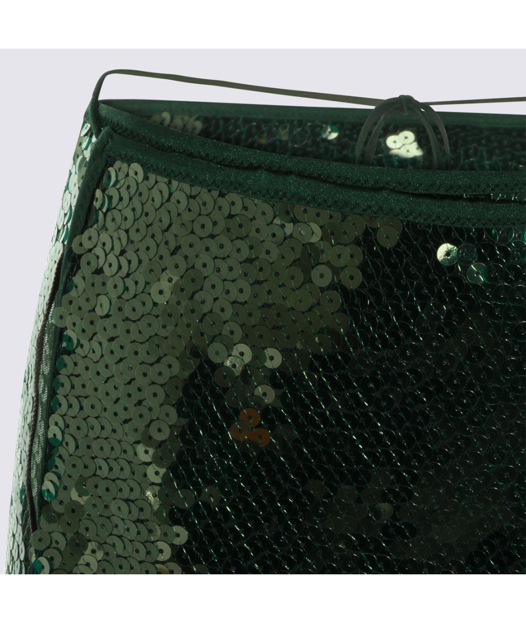 OSEREE Зеленая юбка мини, фото 3