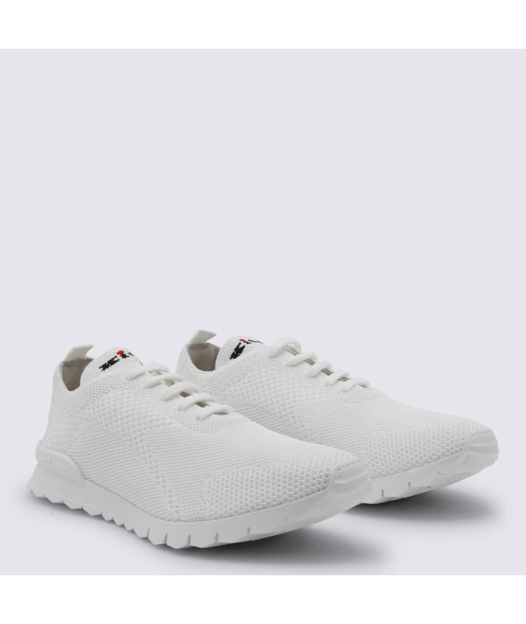 KITON Белые низкие кроссовки / кеды, фото 2