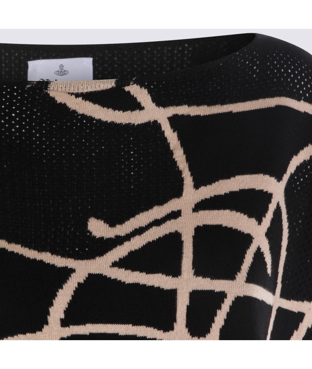 VIVIENNE WESTWOOD Черная хлопковая футболка, фото 3