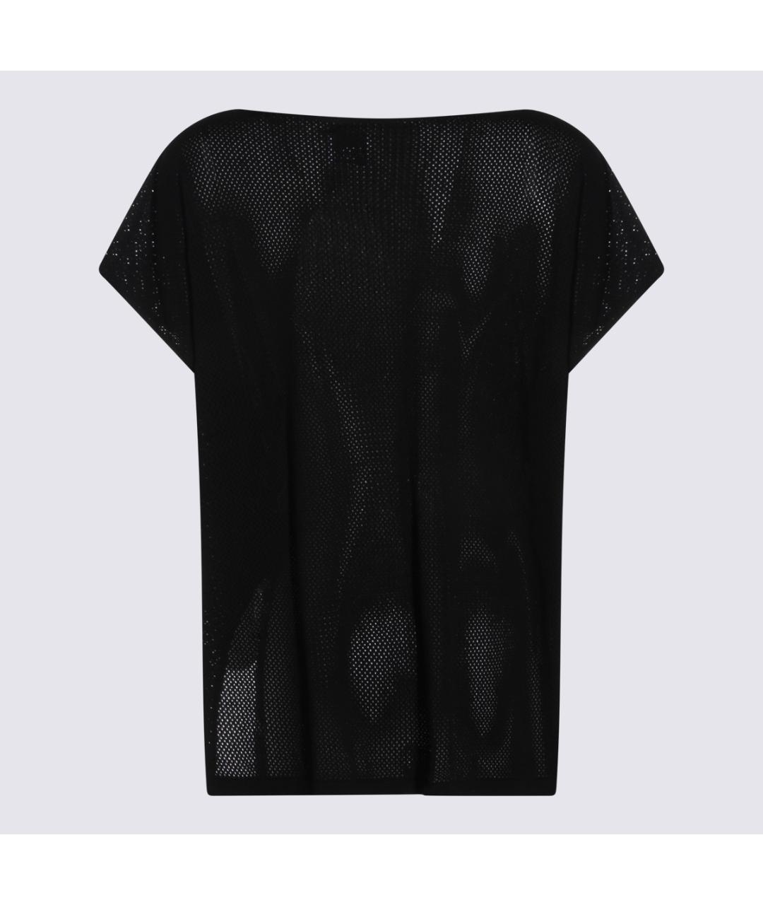 VIVIENNE WESTWOOD Черная хлопковая футболка, фото 2