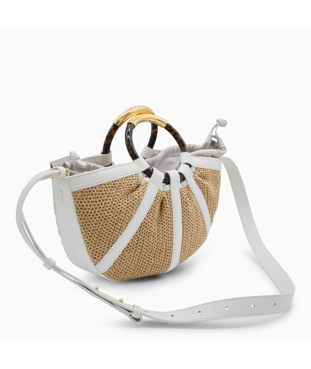 COCCINELLE Бежевая сумка с короткими ручками, фото 2