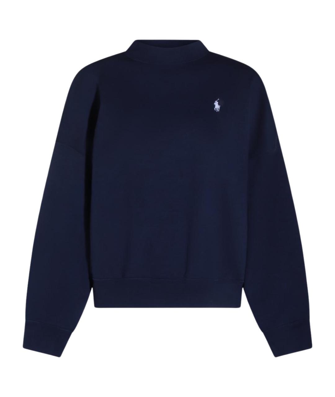 POLO RALPH LAUREN Синий хлопковый джемпер / свитер, фото 1