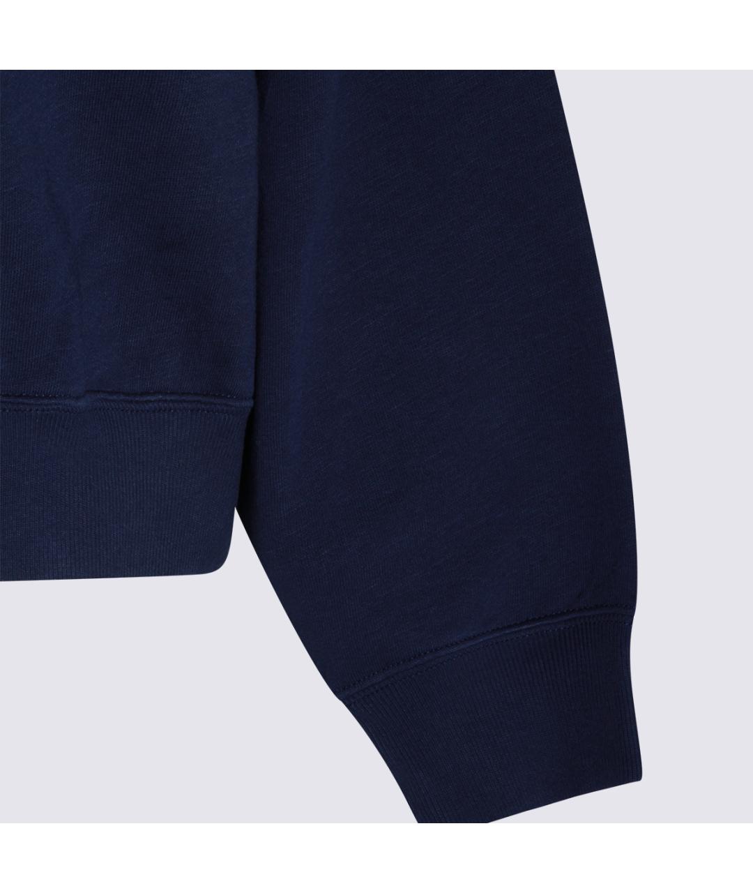 POLO RALPH LAUREN Синий хлопковый джемпер / свитер, фото 4