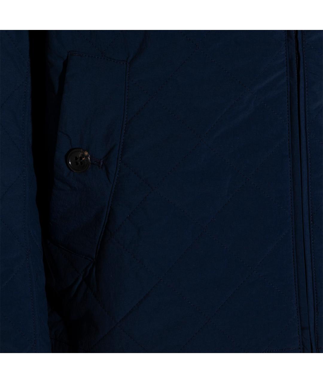 BARBOUR Синяя полиэстеровая куртка, фото 3