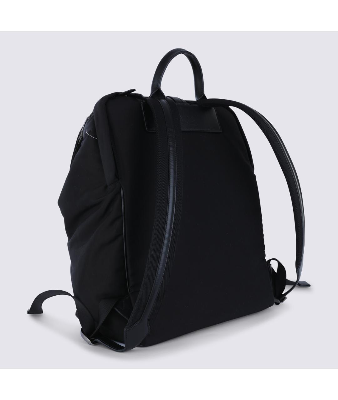 CHRISTIAN LOUBOUTIN Черный тканевый рюкзак, фото 2