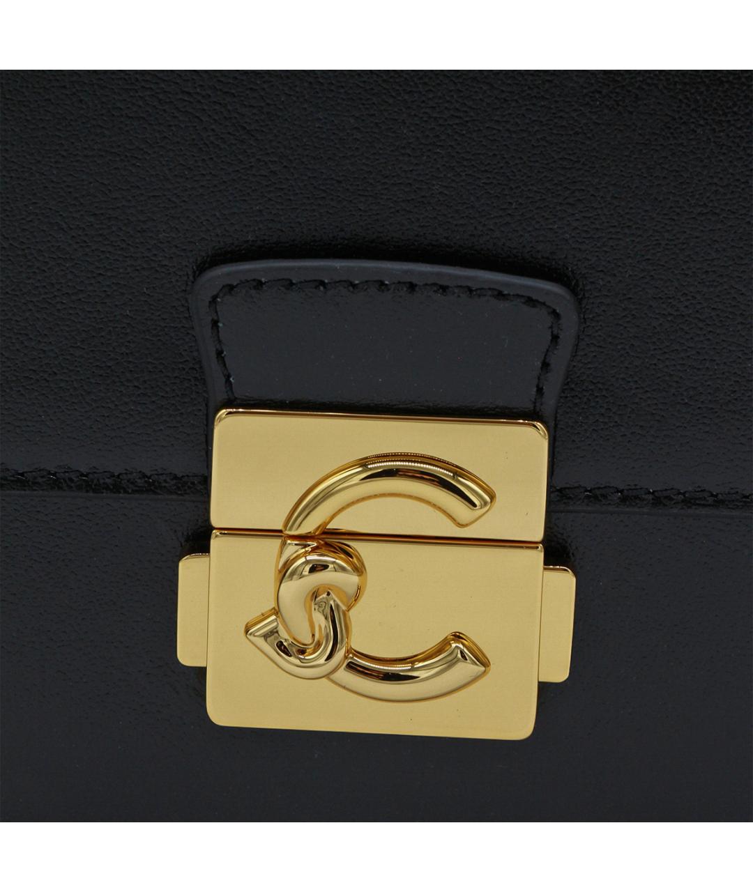 COCCINELLE Черная кожаная сумка через плечо, фото 4