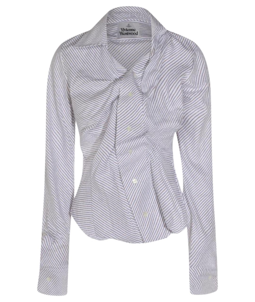 VIVIENNE WESTWOOD Синяя хлопковая рубашка, фото 1