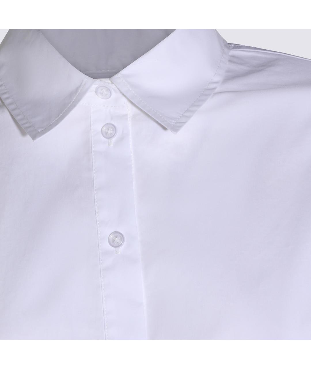 TWIN-SET Белая хлопковая рубашка, фото 4