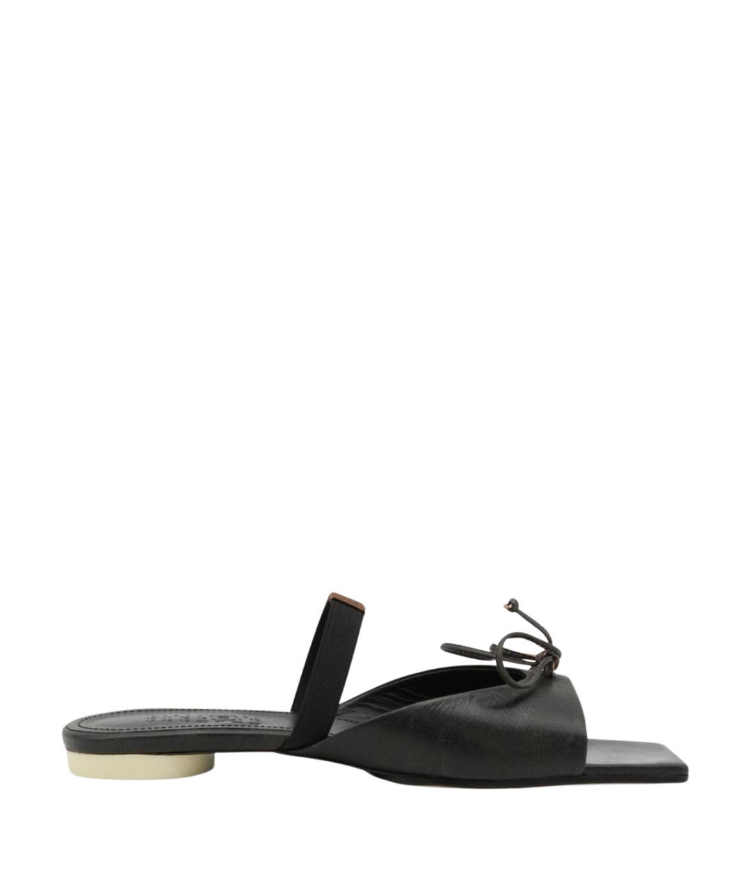 MM6 MAISON MARGIELA Мульти кожаные мюли, фото 1