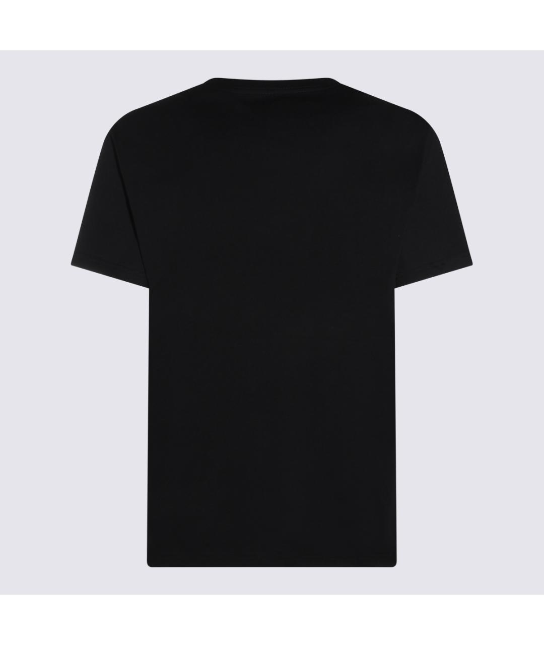 VIVIENNE WESTWOOD Черная хлопковая футболка, фото 2