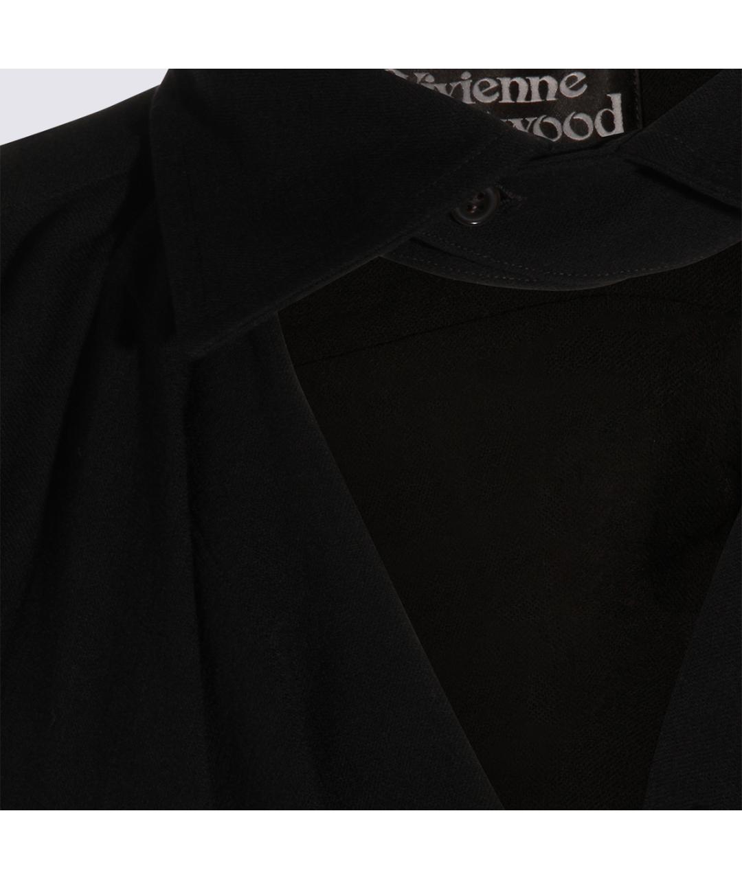 VIVIENNE WESTWOOD Черная кэжуал рубашка, фото 3