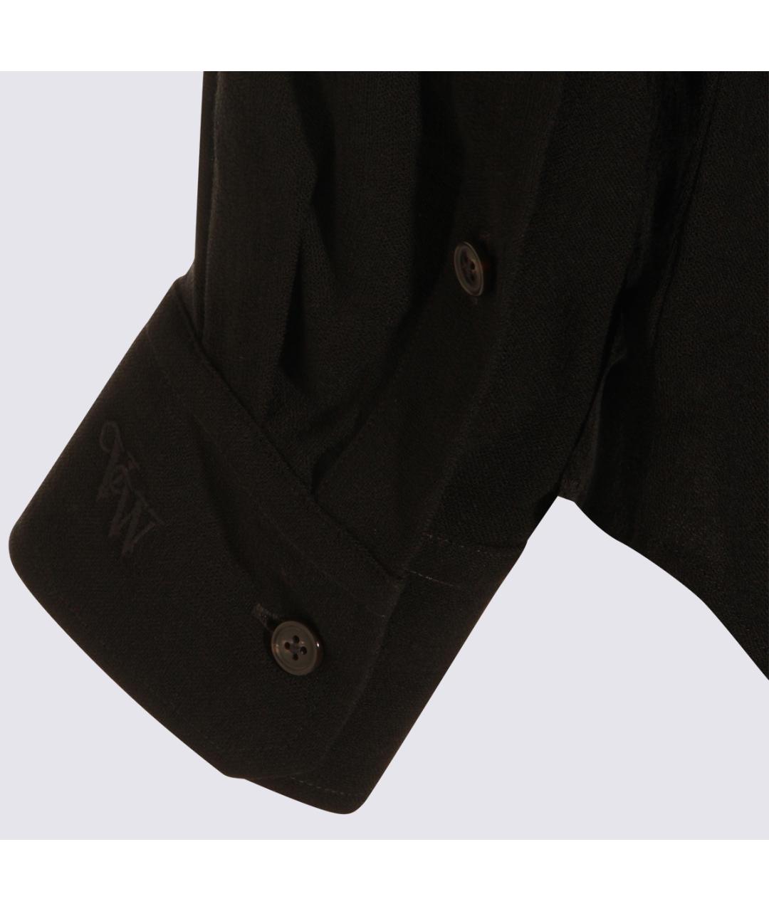 VIVIENNE WESTWOOD Черная кэжуал рубашка, фото 5