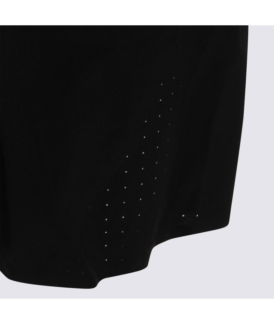 Y-3 Черные полиэстеровые шорты, фото 3