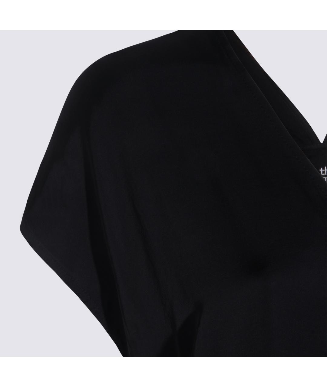 THOM KROM Черная вискозная майка, фото 3