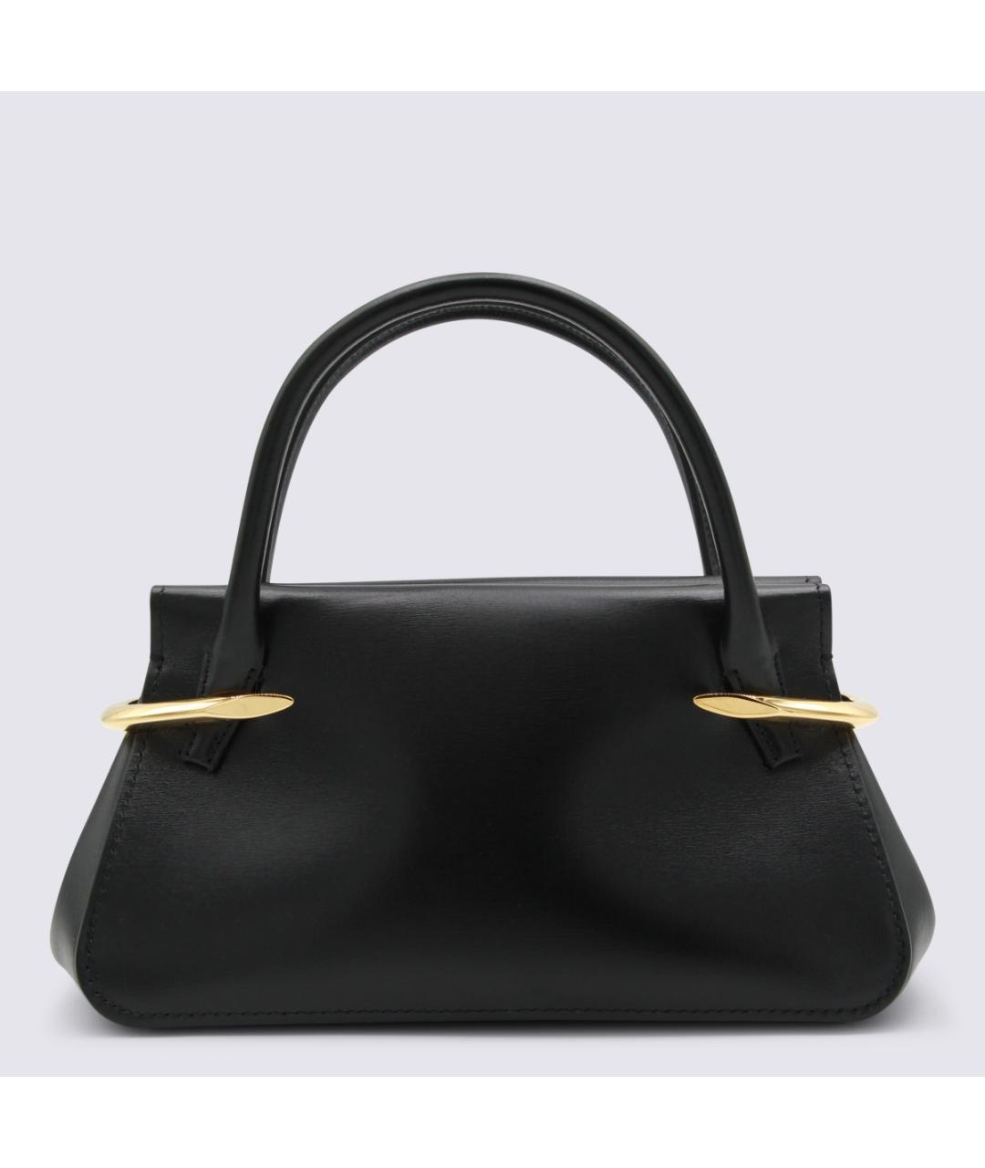 GIVENCHY Черная кожаная сумка тоут, фото 3