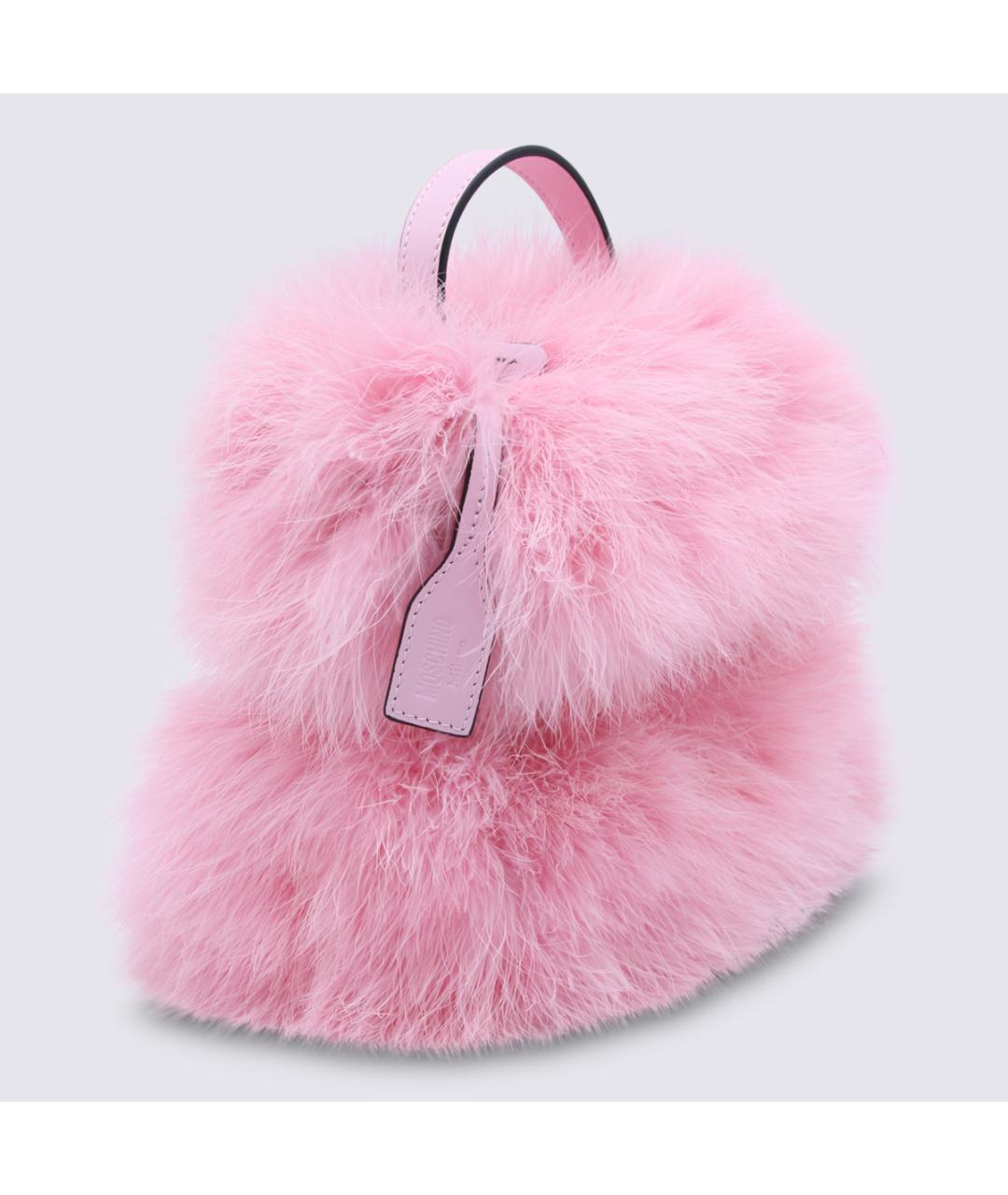 MOSCHINO Розовая сумка тоут, фото 4