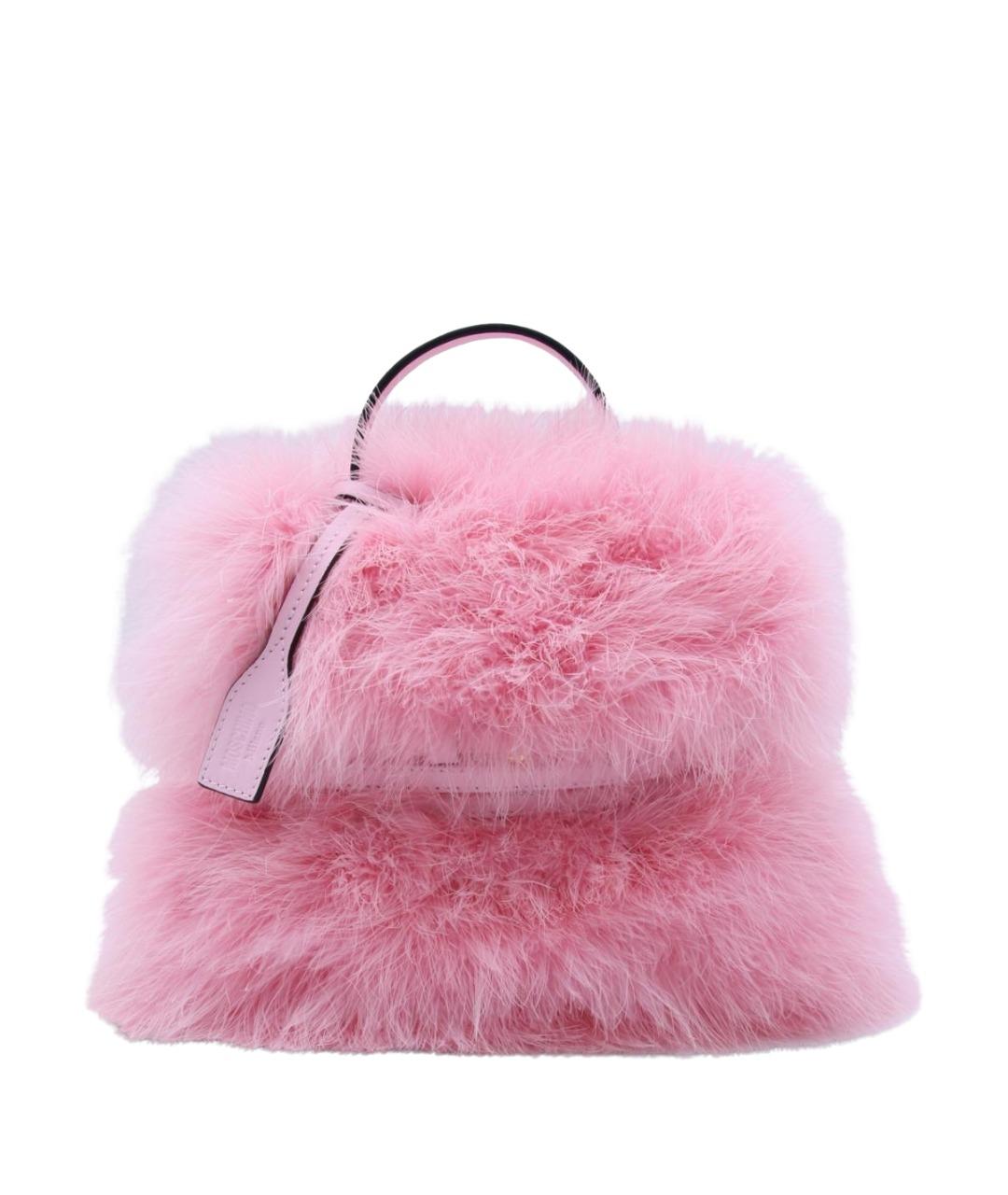 MOSCHINO Розовая сумка тоут, фото 1