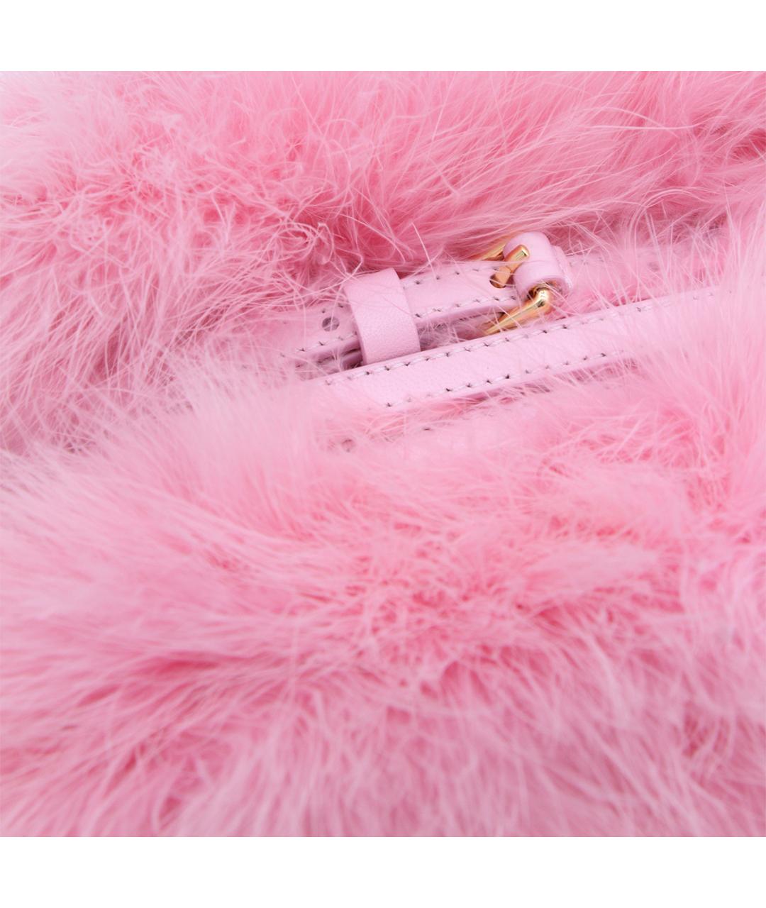 MOSCHINO Розовая сумка тоут, фото 3