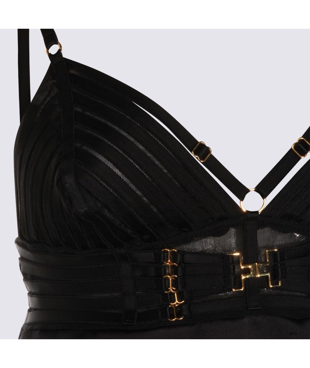 ELISABETTA FRANCHI Черное платье, фото 3