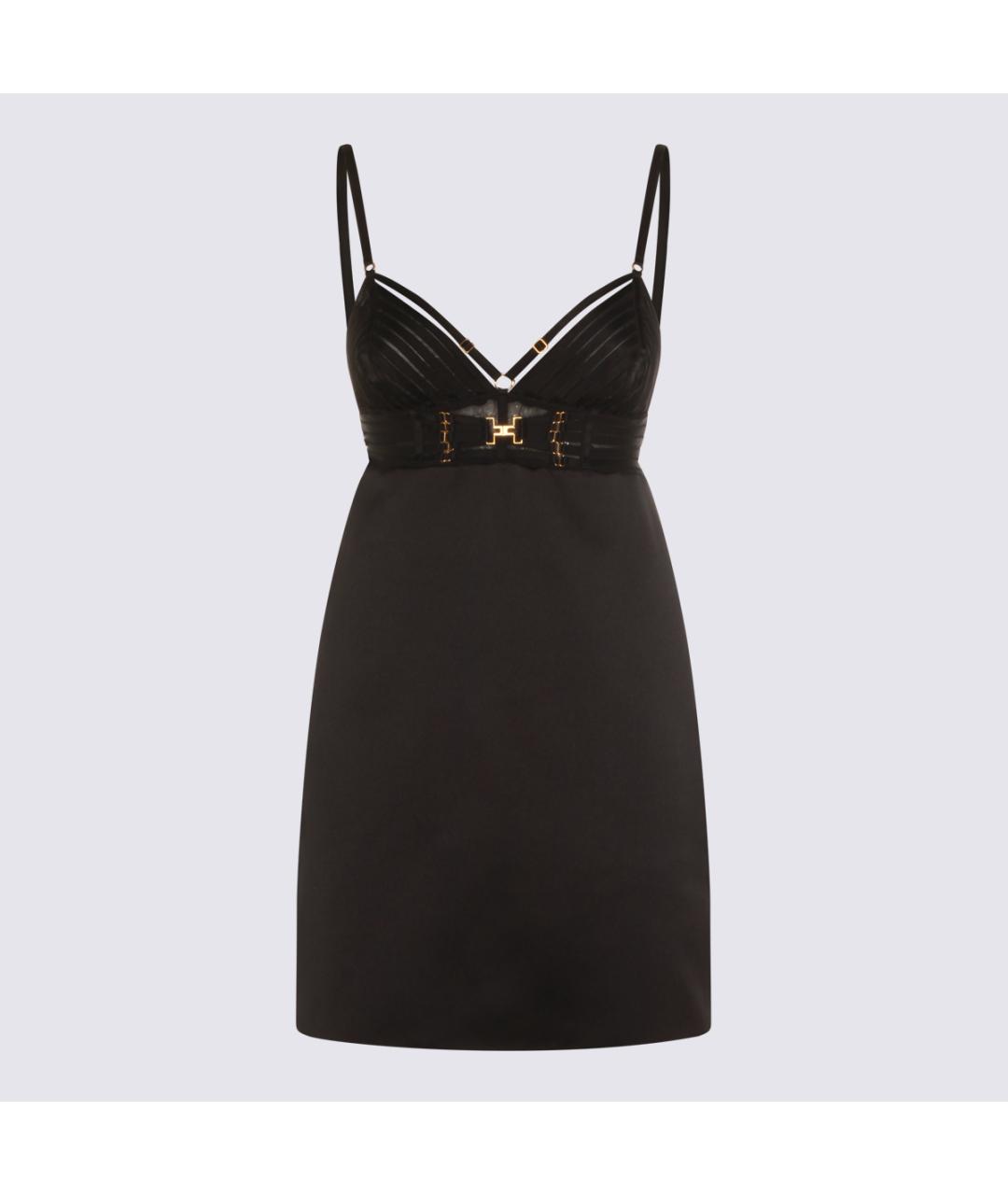 ELISABETTA FRANCHI Черное платье, фото 4