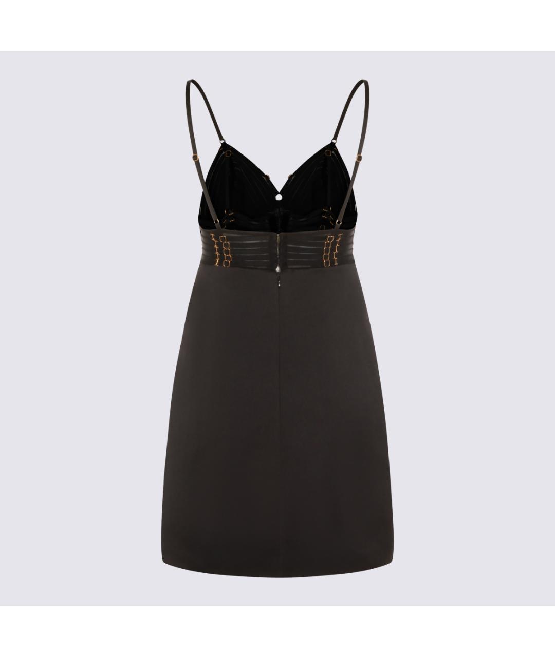 ELISABETTA FRANCHI Черное платье, фото 2