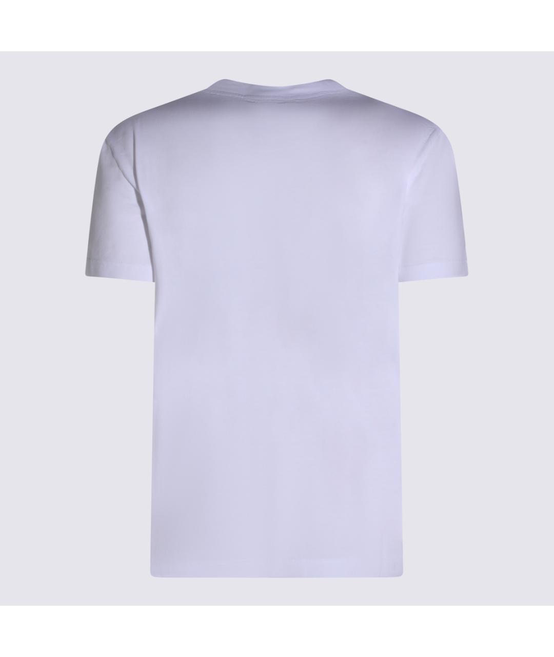 DOLCE&GABBANA Белая хлопковая футболка, фото 2