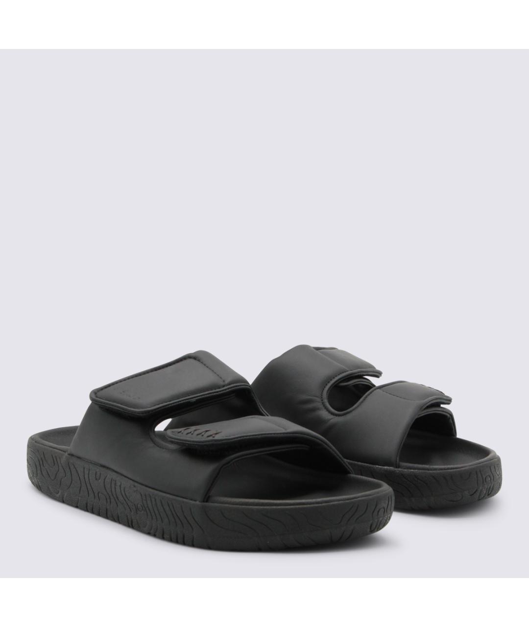 VEJA Черные шлепанцы, фото 2