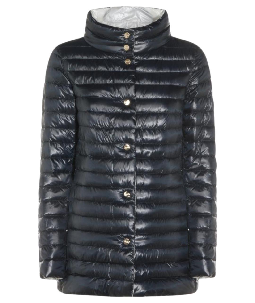 HERNO Синяя полиэстеровая куртка, фото 1