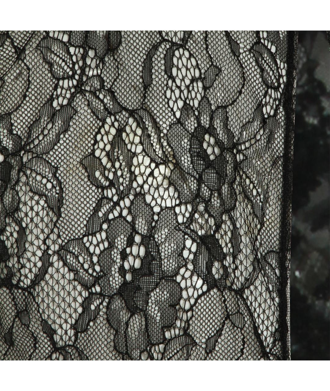 ELISABETTA FRANCHI Черный полиэстеровый комбинезон, фото 5